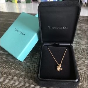 Tiffany and Co. Olive Leaf Diamond Rose Gold